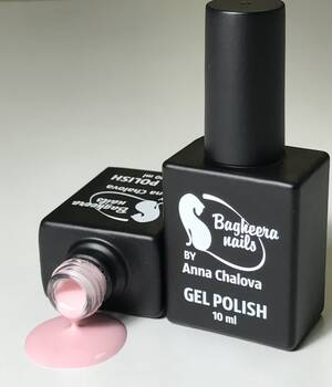 BN-01, Пастельный светло-розовый Гель-лак BAGHEERA NAILS
